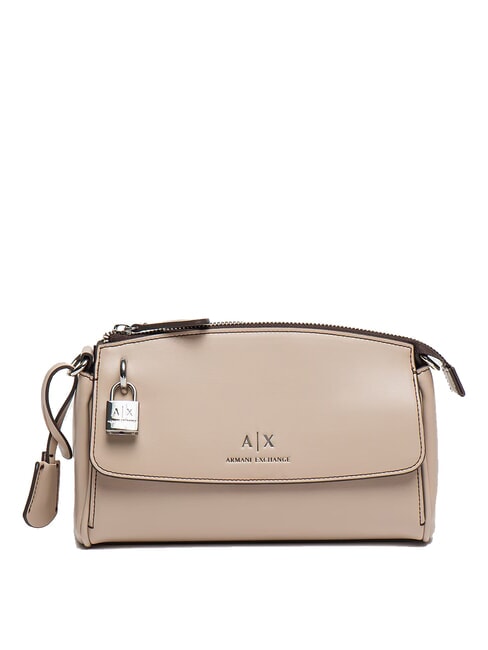 ARMANI EXCHANGE JANE Sac bandoulière avec cadenas mirage rose/doha sombre - Sacs pour Femme