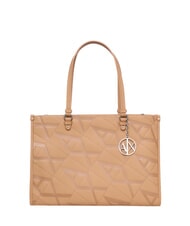 ARMANI EXCHANGE GYNGER Sac à bandoulière avec logo imprimé sur toute la surface - Sacs pour Femme