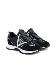 GUESS BAIL Baskets de course en cuir mélangé - Chaussures Femme