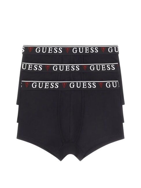 GUESS BRIAN HERO 3 paires de boxers noir de jais avec givre g - Slip homme