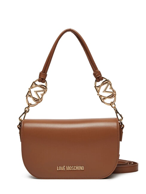 LOVE MOSCHINO JEWEL Sac à bandoulière avec bandoulière chameau - Sacs pour Femme