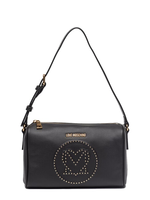 LOVE MOSCHINO LITTLE STUDS Sac à bandoulière avec clous Noir - Sacs pour Femme