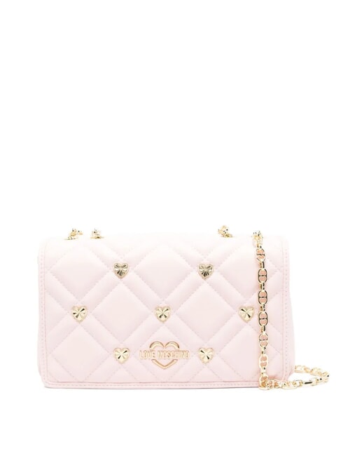 LOVE MOSCHINO SWEET STUDS Sac à bandoulière avec chaîne poudre pour le visage - Sacs pour Femme