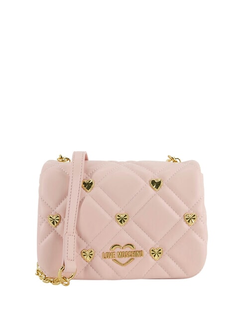 LOVE MOSCHINO SWEET STUDS Mini sac bandoulière à clous poudre pour le visage - Sacs pour Femme