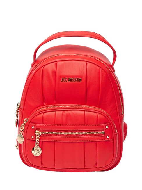 LOVE MOSCHINO BAGGY Sac à dos avec poche ROUGE - Sacs pour Femme