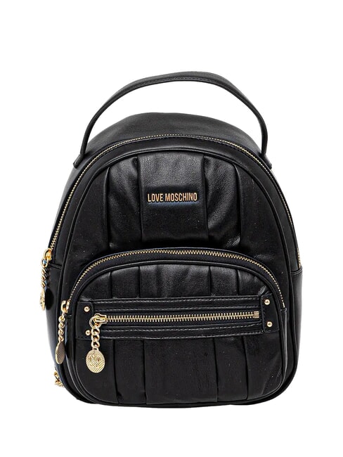LOVE MOSCHINO BAGGY Sac à dos avec poche Noir - Sacs pour Femme