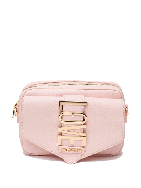 LOVE MOSCHINO VERTICAL LOGO Mini sac à bandoulière poudre pour le visage - Sacs pour Femme