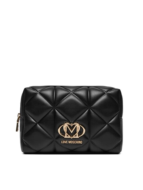 LOVE MOSCHINO QUILTED Pochette matelassée Noir - Sacs pour Femme