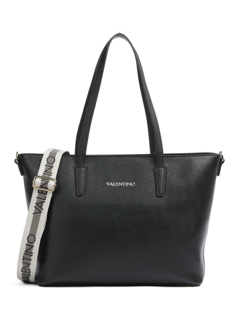 MARIO VALENTINO ZERO RE Sac shopping avec bandoulière logotée noir - Sacs pour Femme