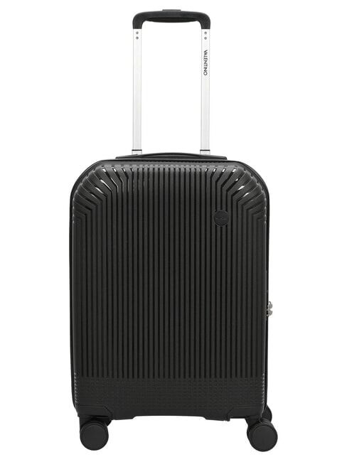 MARIO VALENTINO WOOD Chariot à bagages à main noir - Valises cabine