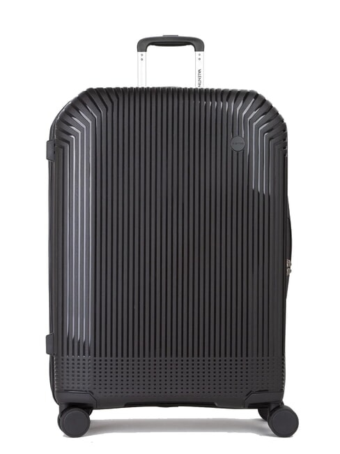 MARIO VALENTINO WOOD Chariot de taille moyenne noir - Valises Rigides