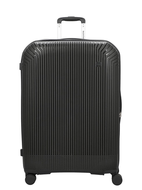 MARIO VALENTINO WOOD Chariot de grande taille noir - Valises Rigides