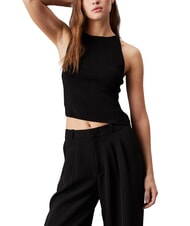 CALVIN KLEIN CK JEANS D&eacute;bardeur asym&eacute;trique - T-shirt