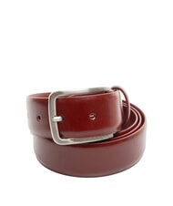 PIQUADRO Ceinture C56, en cuir, peut &ecirc;tre coup&eacute; sur mesure rouge 3 - Ceintures - 1