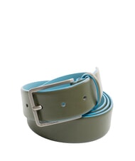 PIQUADRO BLUE SQUARE La courroie peut &ecirc;tre raccourcie sur mesure VERT - Ceintures - 1