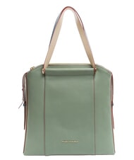 PIQUADRO CIRCLE Sac &agrave; dos en cuir vert bleu - Porte Documents Travail - 1