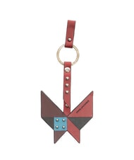 PIQUADRO MUSE Porte-cartes en cuir et métal - Porte-clés