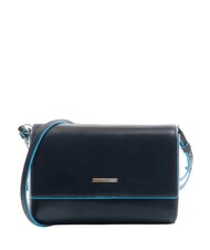 PIQUADRO BLUE SQUARE  Pochette avec bandouli&egrave;re bleu - Sacs pour Femme - 1