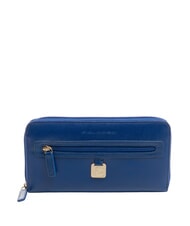 PIQUADRO CRAYON Portefeuille en cuir bleu - Portefeuilles Femme - 1