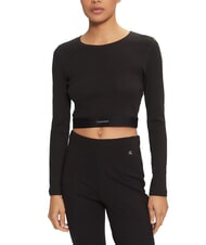 CALVIN KLEIN CK T-shirt court à manches longues - T-shirt