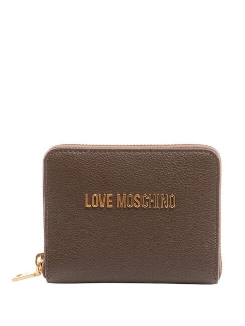 LOVE MOSCHINO LETTERING Portefeuille zippé Je crains - Portefeuilles Femme