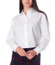 CALVIN KLEIN CK JEANS Chemise en coton à manches courtes et longues - Chemises