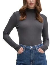 CALVIN KLEIN CK JEANS Pull col roulé en coton - Chandails pour femmes