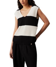 CALVIN KLEIN CK JEANS Gilet en tricot de coton - T-shirt