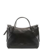 GIANNI CHIARINI VIRGINIA Sac &agrave; bandouli&egrave;re en cuir souple Noir - Sacs pour Femme - 1