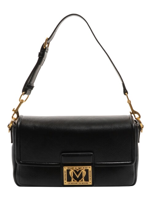 LOVE MOSCHINO LOCKED IN GOLD  Sac à bandoulière, avec bandoulière Noir - Sacs pour Femme