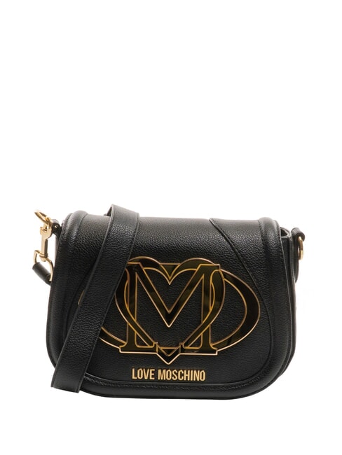 LOVE MOSCHINO LOGO  Mini sac à bandoulière Noir - Sacs pour Femme