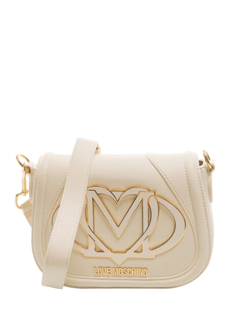 LOVE MOSCHINO LOGO  Mini sac à bandoulière Ivoire - Sacs pour Femme