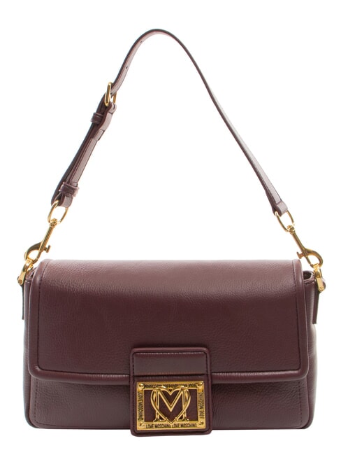 LOVE MOSCHINO LOCKED IN GOLD  Sac à bandoulière, avec bandoulière vin - Sacs pour Femme