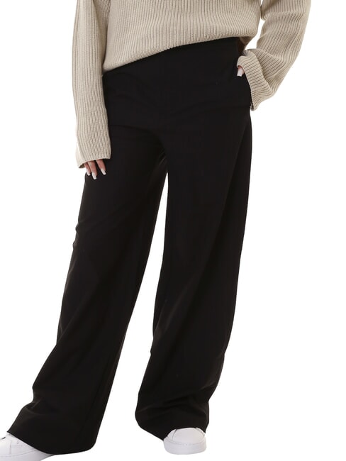 CALVIN KLEIN CK JEANS Pantalon large ck noir - Pantalons pour femmes