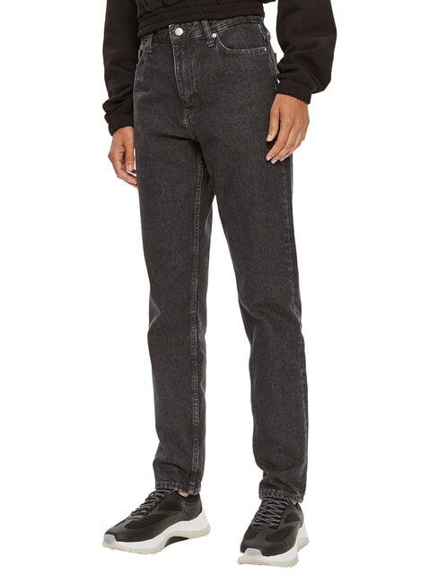 CALVIN KLEIN CK JEANS Jean mom fit gris denim - Jeans