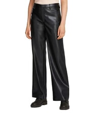 CALVIN KLEIN CK JEANS Pantalon large à jambe droite ck noir - Pantalons pour femmes - 1