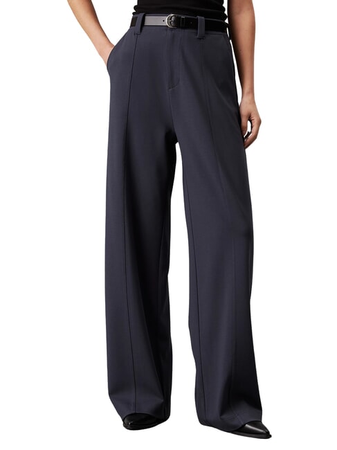 CALVIN KLEIN CK JEANS Pantalon large en jersey ébène - Pantalons pour femmes