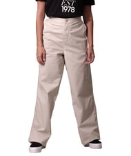 CALVIN KLEIN CK JEANS Pantalon cargo en coton bross&eacute; p&eacute;lican - Pantalons pour femmes - 1