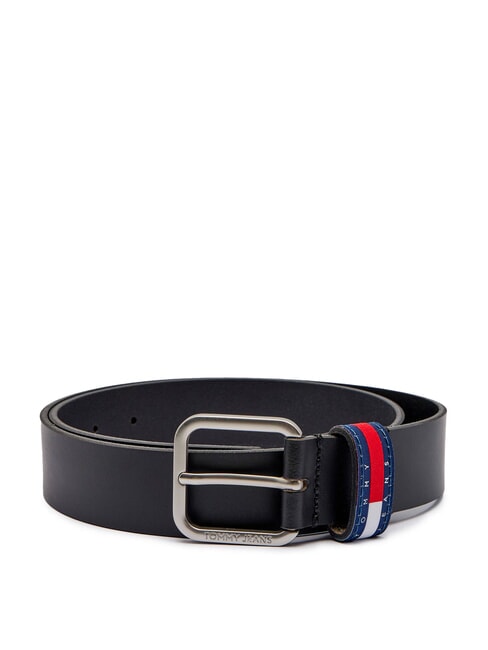 TOMMY HILFIGER TJM RYAN Ceinture en cuir le noir - Ceintures