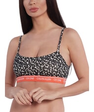 CALVIN KLEIN CK Soutien-gorge bralette en coton extensible - Sous-vêtements pour femmes