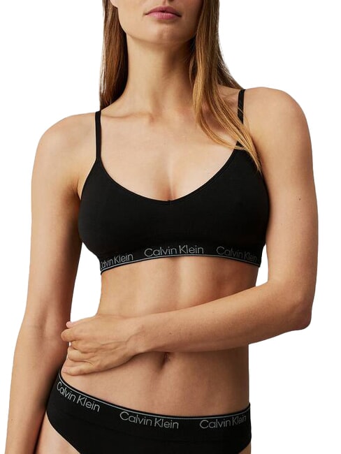 CALVIN KLEIN CK Soutien-gorge triangle noir - Sous-vêtements pour femmes