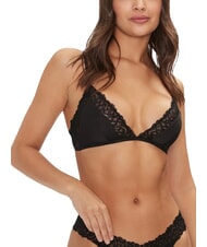CALVIN KLEIN CK Soutien-gorge bralette triangle noir - Sous-v&ecirc;tements pour femmes - 1