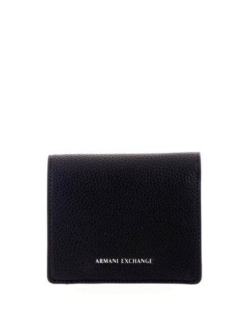 ARMANI EXCHANGE A|X Petit portefeuille noir - Portefeuilles Femme