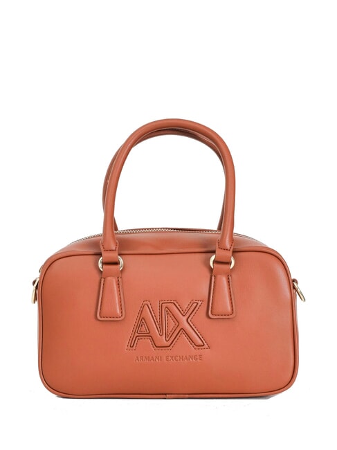 ARMANI EXCHANGE A|X BAULETTO S Sac à main avec bandoulière coquille de noix de coco - Sacs pour Femme