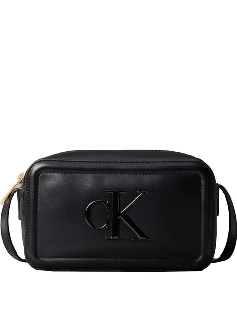 CALVIN KLEIN BOLD MONOGRAM Mini sac à bandoulière sur noir - Sacs pour Femme