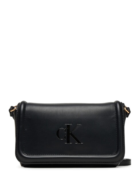 CALVIN KLEIN BOLD MONOGRAM Sac à bandoulière sur noir - Sacs pour Femme