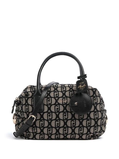 LIUJO AMELIE Sac de coffre avec logo monogramme tabac - Sacs pour Femme