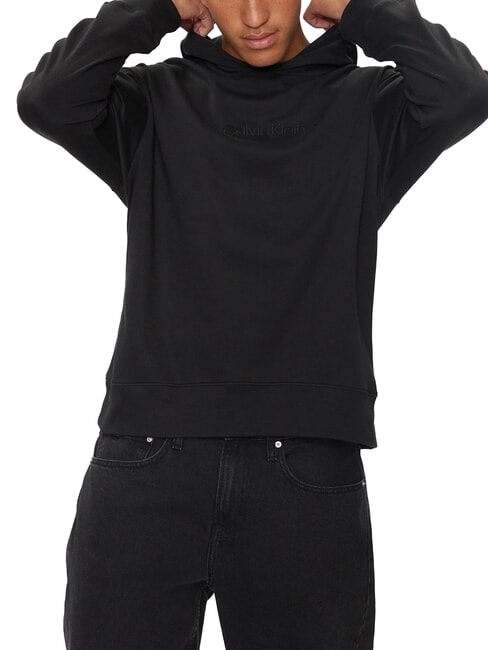 CALVIN KLEIN CK Sweatshirt à capuche noir - Pulls molletonnés