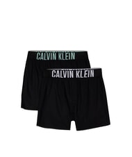 CALVIN KLEIN CK 2 boxeurs b- lgs blanches, vertes chatouill&eacute;es - Slip homme - 1