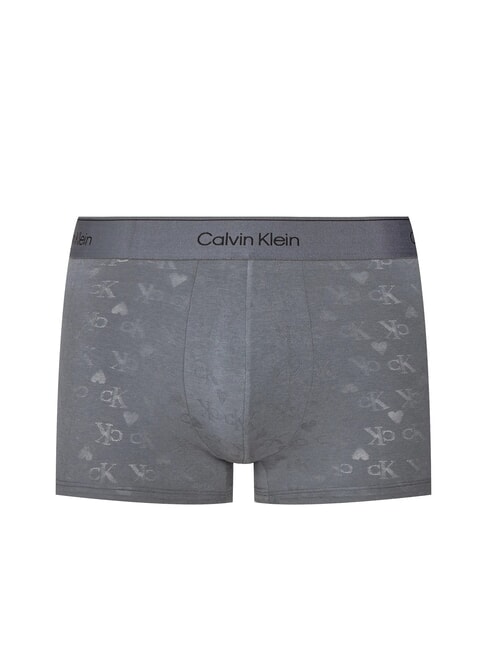 CALVIN KLEIN CK Boxer avec logo cœur sur toute la surface turbulence du monogramme des cœurs - Slip homme